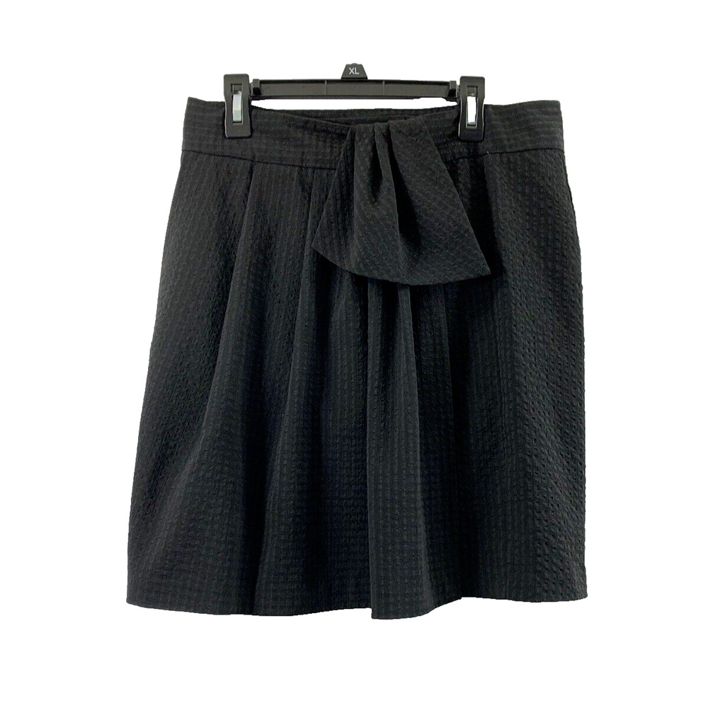 Gap Skirt Womens 2 Black Wrap Pockets Short Career